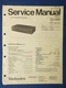 TECHNICS SU-600 INT AMP SERVICE MANUAL ORIGINAL FACTORY ISSUE THE REAL THING