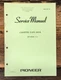 Pioneer CT-4141 Cassette Service Manual *Original*