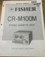Fisher CR-M100M Stereo Cassette Deck Original Service Repair Manual