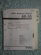 Yamaha ax-55 service manual original repair book stereo amp amplifier