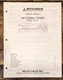 Mitsubishi M-F01 Tuner Service Manual *Original*