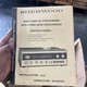 SHERWOOD S-7900A S-8900A Receiver Owners Operating Manual Original