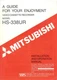 Vintage Original Mitsubishi HS-338UR VHS VCR Owners Manual Printed In Japan