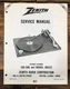 Zenith RC 2 169-386 B9022 Record Changer  Service Manual *Original*