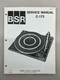 BSR C-173 Original Service Manual Free Shipping