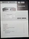 NIKKO NA-2000 Amplifier Service Manual Original
