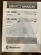 SHERWOOD CD-1060C CD-1062R CD1060C CD1062R CD PLAYER Service Manual **ORIGINAL**