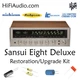 Sansui eight 8 deluxe rebuild restoration Capacitor upgrade Kit