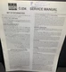 BSR C234 C-234 Turntable Service Manual Original