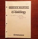 Genuine Pioneer C-5600D Stereo System Service Manual - 56 Pages - ORIGINAL 1973