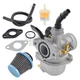 19mm Carburetor PZ19 Set For Honda Yamaha AIM-EX Kawasaki KFX 50 70 90 110 ATV
