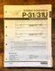 Yamaha P-31 P-31U Record Player / Turntable Service Manual *Original*