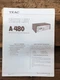 Teac A-480 Cassette  Parts List Manual *Original*