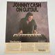 Technics SX-KN800 Keyboard 1990 Vtg Print Ad 9.75"x12" music legend Johnny Cash