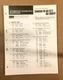 Sansui AU-FR AU-D11 AU-D907F Amplifier  Schematic & Parts List *Original*