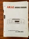 Akai AM-U03 Amplifier Service Manual *Original*