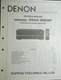 Denon PMA-880R Amplifier Service Manual Original