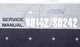 Original Vintage Marantz SD142 SD242 Service Manual | Stereo Cassette Deck