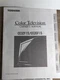 VTG Toshiba Color Television Owner's Manual CE27C15 / CE35F15 Registration Card