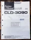 Pioneer CLD-3090 CD CDV LD Player  Service Manual *Original*