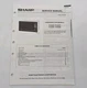 OEM Sharp Service Manual for Microwave Oven R-4A54/R-4A74/ R-4A84/R-4A94 VTG