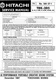 Service Manual Guide For Hitachi TRK-3D5