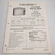 RCA Victor Television Service Data Chassis KCS158 Series File 1967 No T14