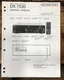 Kenwood DX-7030 DAT Deck Service Manual *Original*