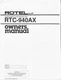Rotel RTC-940-AX Tuner Owners Manual
