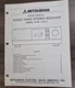 Mitsubishi M-AV1, M-AV2 Receiver Service Manual - Original