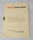 Akai GX-F60R Cassette Deck Service Manual *Original*