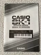 Original CASIO SK-1 Operation Manual SA04150062A Printed In Japan