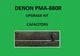 Stereo Amplifier DENON PMA-880R Repair KIT - all capacitors