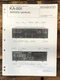 Kenwood KA-891 Amplifier  Service Manual *Original*