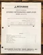 Mitsubishi DA-U110 Amplifier Service Manual *Original*
