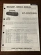 Sharp QT-CD22 Radio Boombox CD Player Service Manual Original OEM
