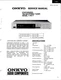 ONKYO T-4017, SYNTHESIZED FM/AM STEREO TUNER, ORIGINAL SERVICE MANUAL