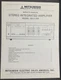 MITSUBISHI DA-U158 Amplifier Service Manual Photocopy
