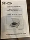 Denon DP-31F DP31F DP-32F DP32F Service Manual *ORIGINAL*
