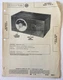 Vintage 1953 Motorola VHF UHF Model TC-101,B Photofact Folder. F