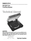 Service Manual Instructions For Harman Kardon RABCO ST-8
