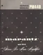 Marantz Service Manual Model PM440 Stereo Pre Main Amplifier amp original repair