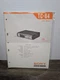 Sony TC-84 Tape Recorder Service Manual Vintage Original Paperwork Repair 