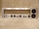 Technics SA-300 Receiver Replacement Aluminum Faceplate -EXCELLENT CONDITION!