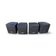 Set of 4 TESTED Single Cube Speaker Bose Acoustimass 6 Series III Black Speakers