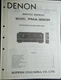 Denon PMA-980R Amplifier Service Manual Original