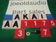 AKAI AA-1175 Receiver Ground Lug. Tested. Parting Out Entire AA-1150