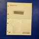 SONY TC-V3 Service Manual Original Paper OEM Repair Guide - USA