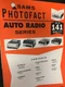 AR-141 SAMS AUTO RADIO PHOTOFACT AUTOMATIC BOMAN HAMMOND INLAND KRACO LEAR NOS
