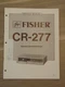 Fisher CR-277 Service Manual Stereo Cassette Deck